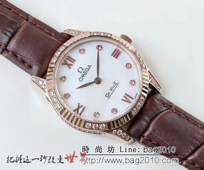 歐米茄OMEGA 2018新款Omega 真貝殼高端女表 WSS0817